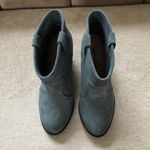Splendid grey suede boot - Picture 3 of 9